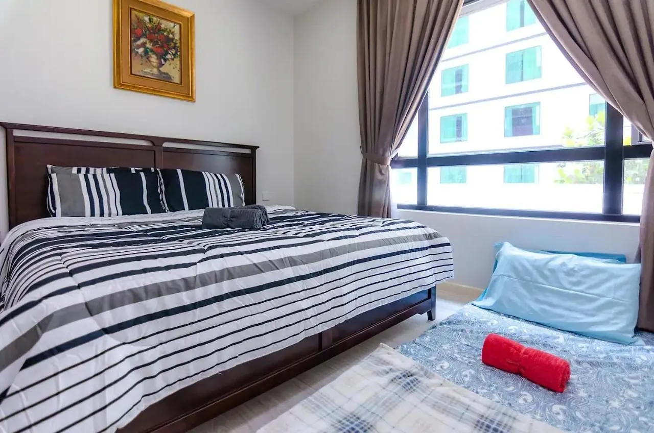 아파트 A Cozy & Comfy Suasana Suites In 조호르 바루 말레이시아